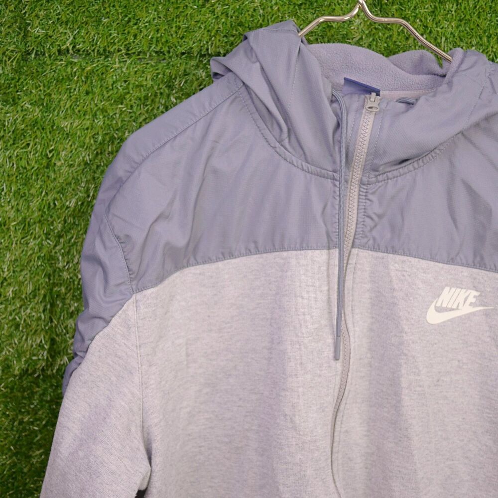 Nike Sportswear Hybrid Full-Zip Fleece Hoodie - Men's Size XXL